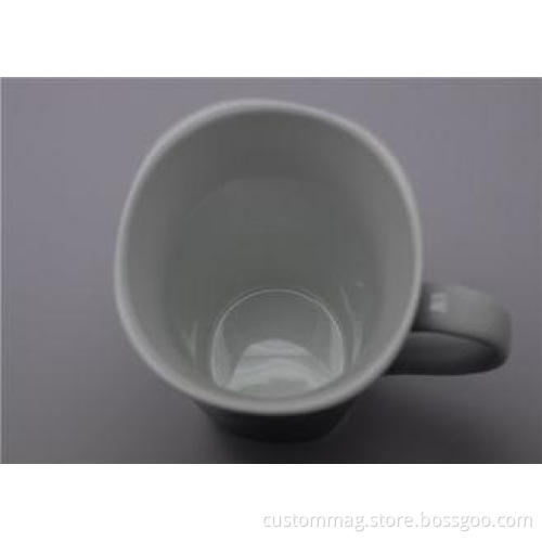 Porcelain Heat Sensitive Photo Mug , Milk / Beverage Color